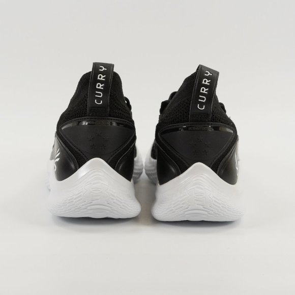 Under Armour Curry Flow 8 \'Black White\' 3023085-002 size 7.5 Men / 9 Women main image 6